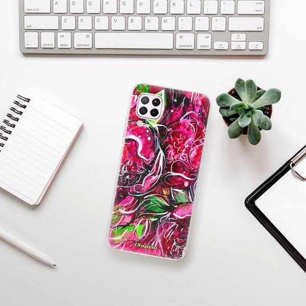 Kryt na mobil iSaprio Burgundy na Huawei P40 Lite ...