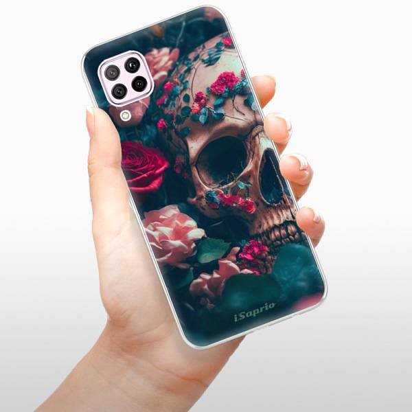 Kryt na mobil iSaprio Skull in Roses pre Huawei P40 Lite ...