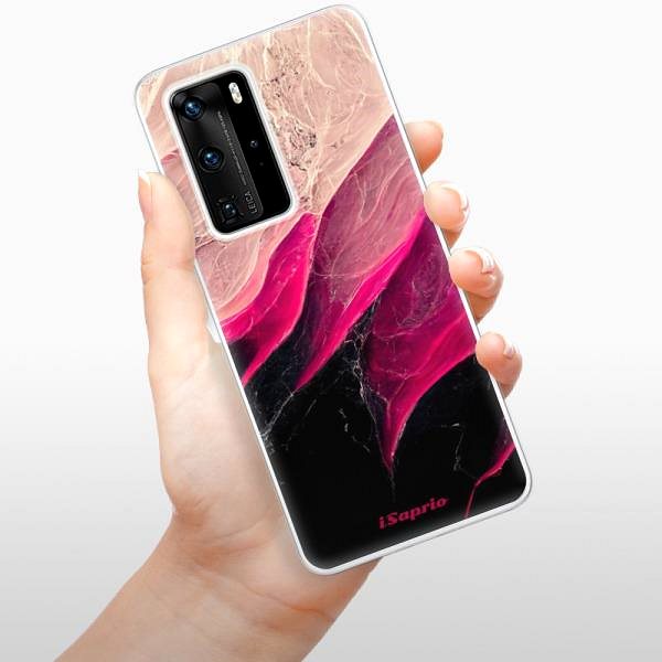 Kryt na mobil iSaprio Black and Pink pre Huawei P40 Pro ...