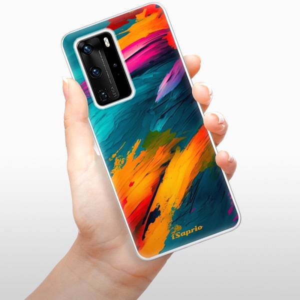 Kryt na mobil iSaprio Blue Paint pre Huawei P40 Pro ...