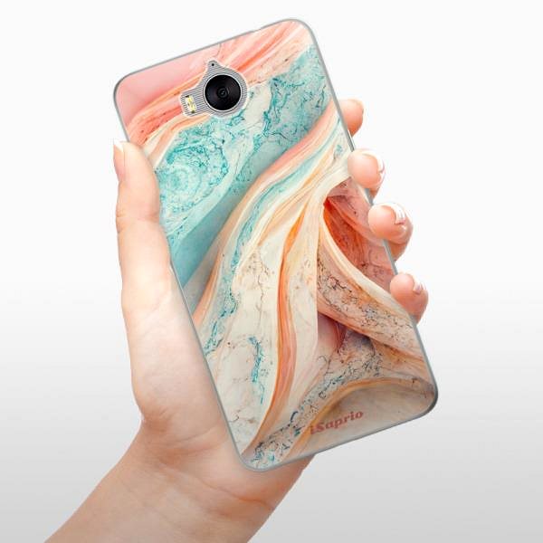 Kryt na mobil iSaprio Orange and Blue pre Huawei Y5 2017/Huawei Y6 2017 ...