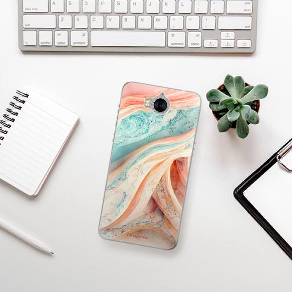 Kryt na mobil iSaprio Orange and Blue pre Huawei Y5 2017/Huawei Y6 2017 ...