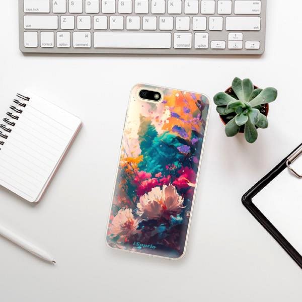 Kryt na mobil iSaprio Flower Design na Huawei Y5 2018 ...