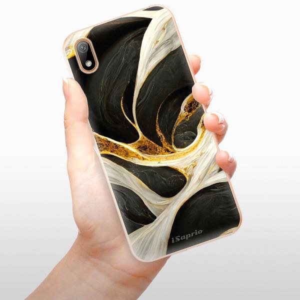 Kryt na mobil iSaprio Black and Gold na Huawei Y5 2019 ...