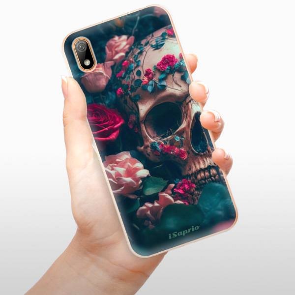 Kryt na mobil iSaprio Skull in Roses pre Huawei Y5 2019 ...