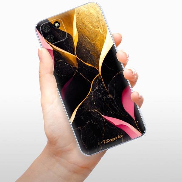 Kryt na mobil iSaprio Gold Pink Marble na Huawei Y5p ...