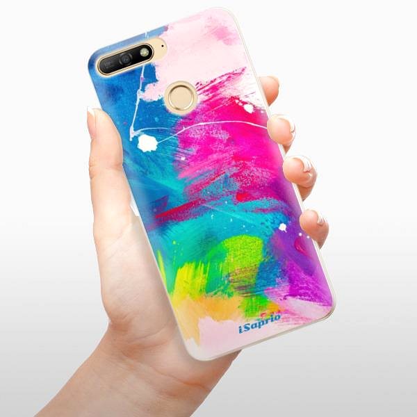 Kryt na mobil iSaprio Abstract Paint 03 na Huawei Y6 Prime 2018 ...