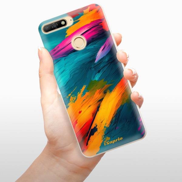 Kryt na mobil iSaprio Blue Paint na Huawei Y6 Prime 2018 ...