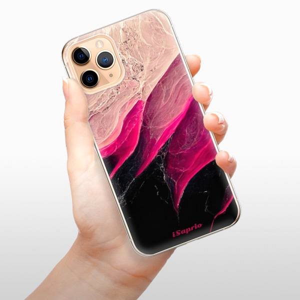 Kryt na mobil iSaprio Black and Pink pre iPhone 11 Pro ...