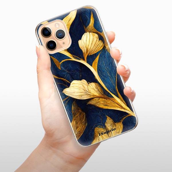 Kryt na mobil iSaprio Gold Leaves pre iPhone 11 Pro ...