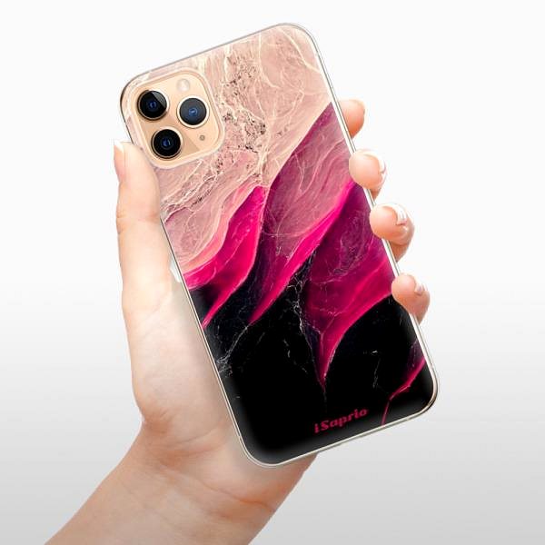 Kryt na mobil iSaprio Black and Pink pre iPhone 11 Pro Max ...