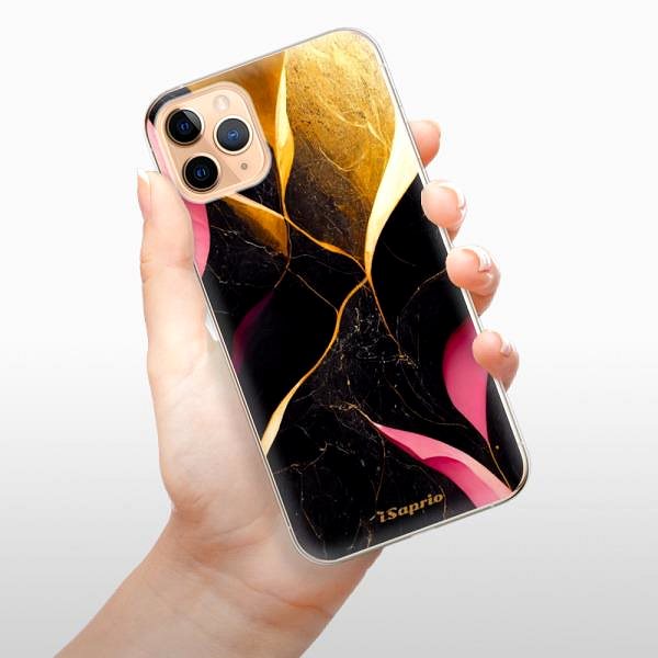 Kryt na mobil iSaprio Gold Pink Marble pre iPhone 11 Pro Max ...