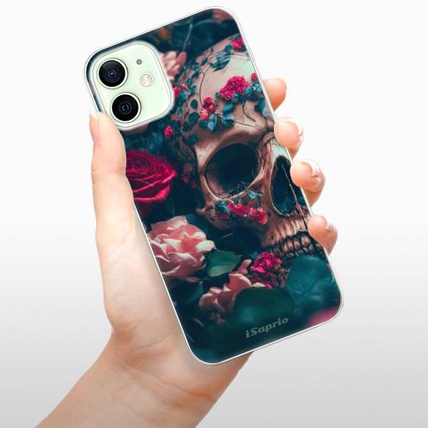 Kryt na mobil iSaprio Skull in Roses pre iPhone 12 ...