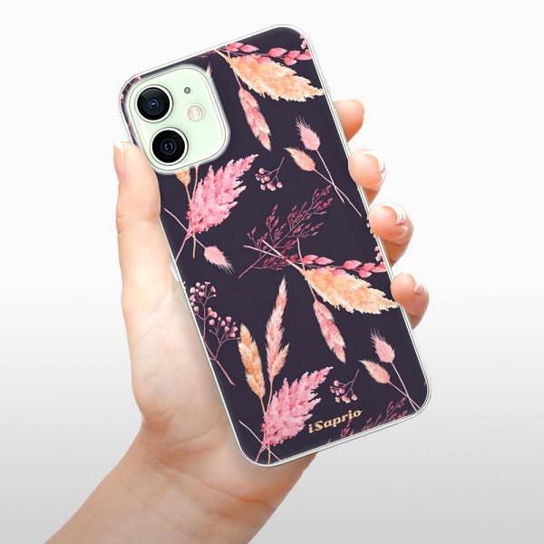 Kryt na mobil iSaprio Herbal Pattern pre iPhone 12 mini ...