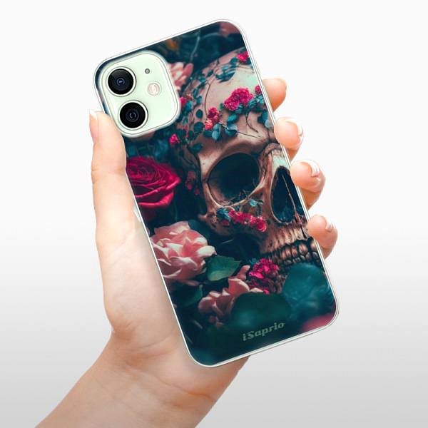 Kryt na mobil iSaprio Skull in Roses pre iPhone 12 mini ...