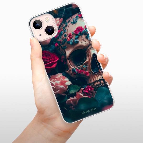 Kryt na mobil iSaprio Skull in Roses pre iPhone 13 ...