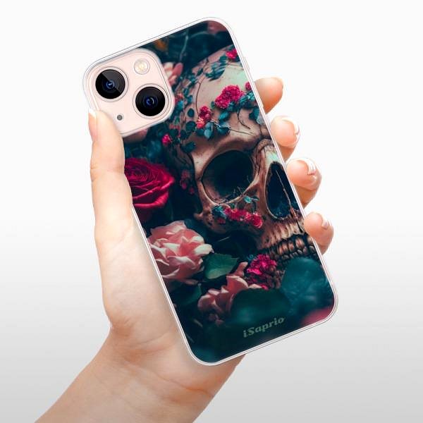 Kryt na mobil iSaprio Skull in Roses pre iPhone 13 mini ...