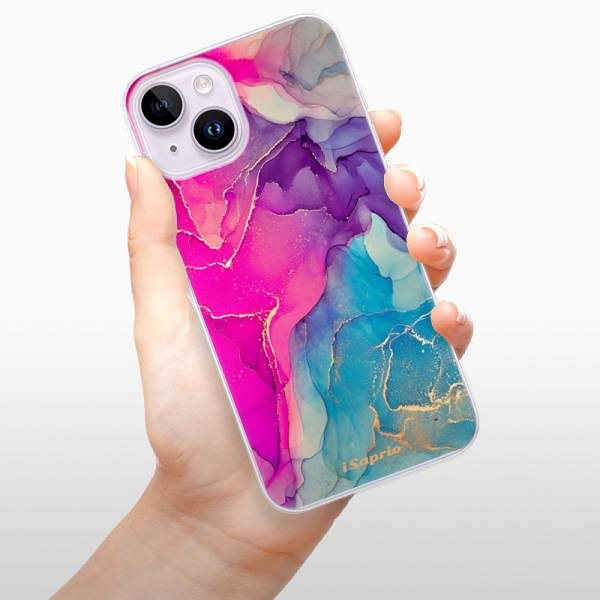 Kryt na mobil iSaprio Purple Ink pre iPhone 14 ...