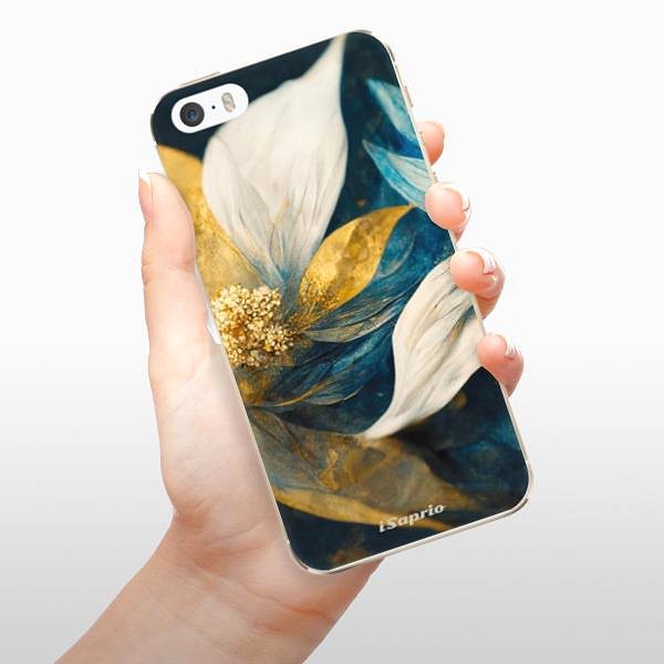 Kryt na mobil iSaprio Gold Petals na iPhone 5/5S/SE ...