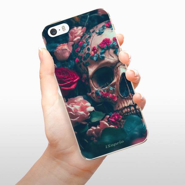 Kryt na mobil iSaprio Skull in Roses na iPhone 5/5S/SE ...