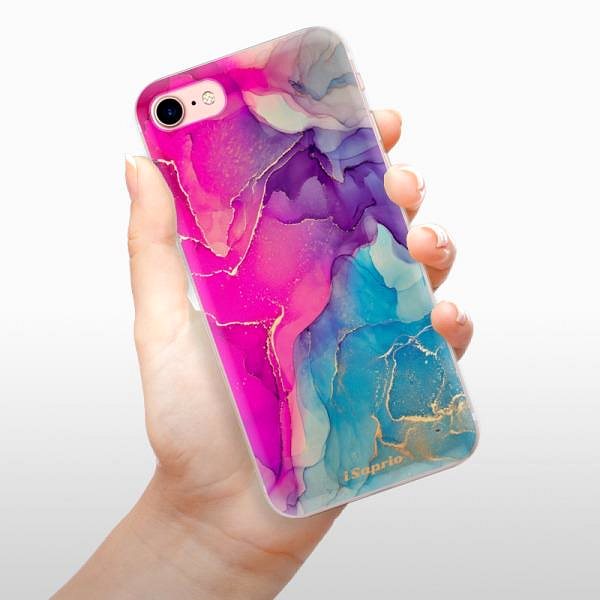 Kryt na mobil iSaprio Purple Ink na iPhone 7/8 ...