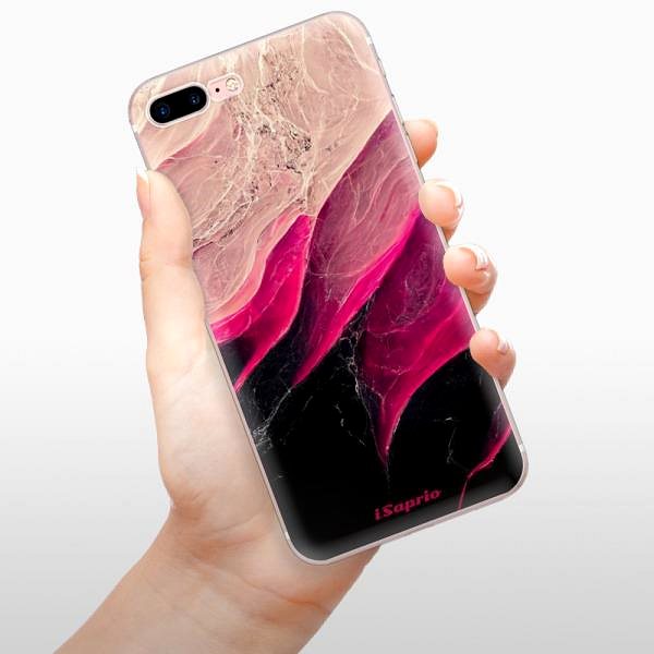 Kryt na mobil iSaprio Black and Pink pre iPhone 7 Plus/8 Plus ...