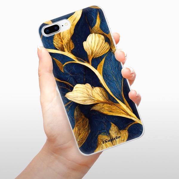 Kryt na mobil iSaprio Gold Leaves na iPhone 8 Plus ...