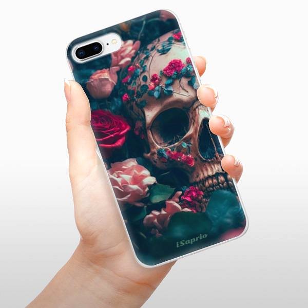 Kryt na mobil iSaprio Skull in Roses na iPhone 8 Plus ...