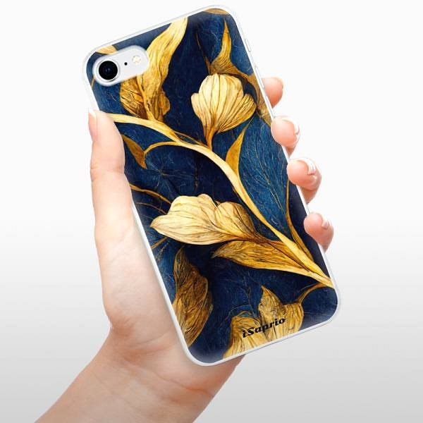 Kryt na mobil iSaprio Gold Leaves na iPhone SE 2020 ...