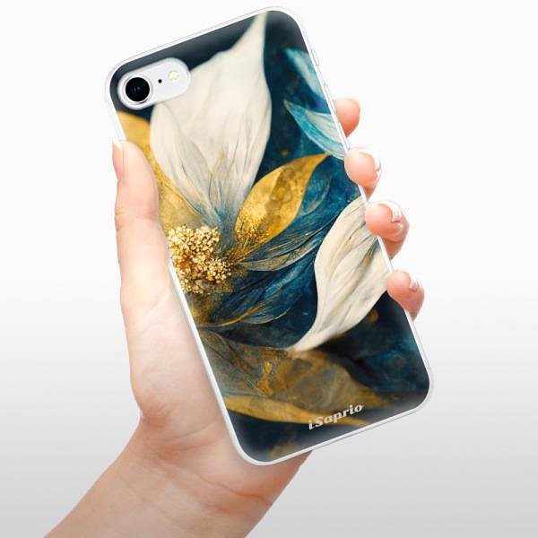 Kryt na mobil iSaprio Gold Petals na iPhone SE 2020 ...