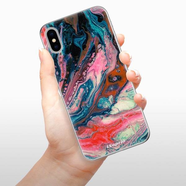 Kryt na mobil iSaprio Abstract Paint 01 na iPhone X ...