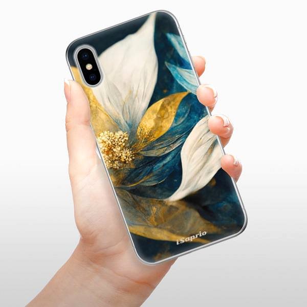 Kryt na mobil iSaprio Gold Petals pre iPhone X ...