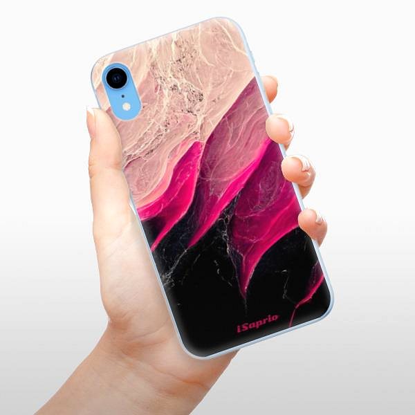 Kryt na mobil iSaprio Black and Pink pre iPhone Xr ...