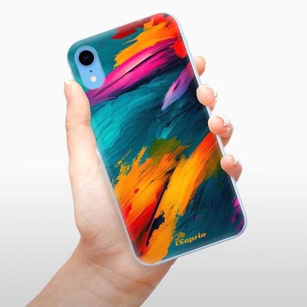 Kryt na mobil iSaprio Blue Paint pre iPhone Xr ...