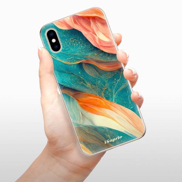 Kryt na mobil iSaprio Abstract Marble na iPhone XS ...