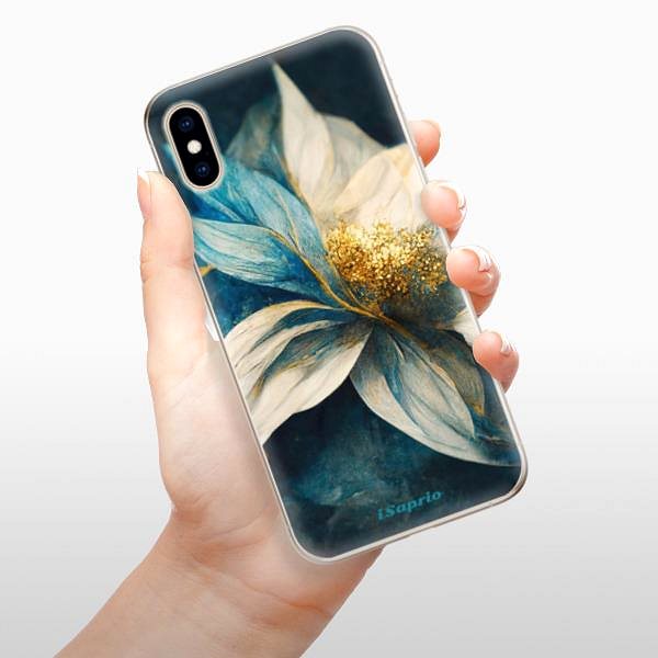 Kryt na mobil iSaprio Blue Petals pre iPhone XS ...