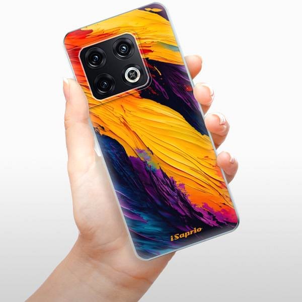 Kryt na mobil iSaprio Orange Paint pre OnePlus 10 Pro ...