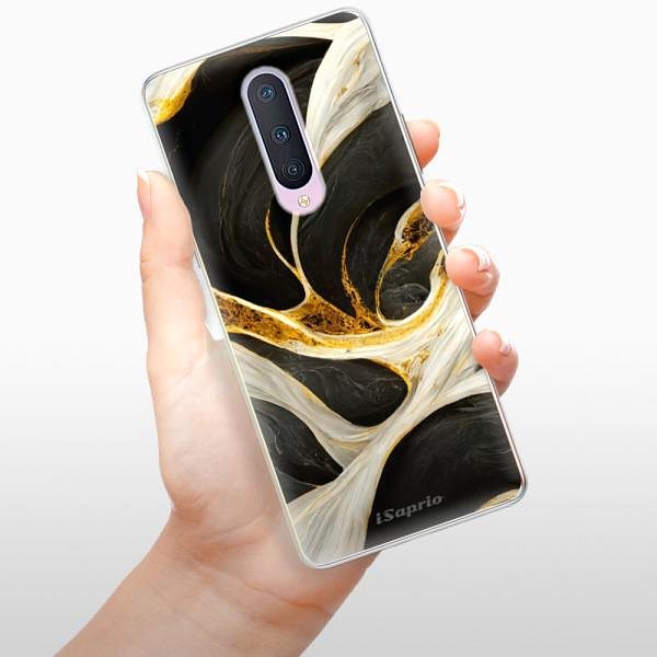 Kryt na mobil iSaprio Black and Gold na OnePlus 8 ...