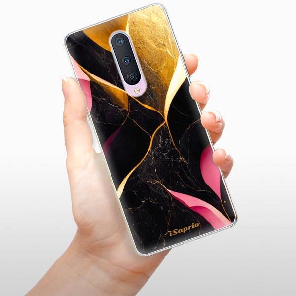 Kryt na mobil iSaprio Gold Pink Marble na OnePlus 8 ...