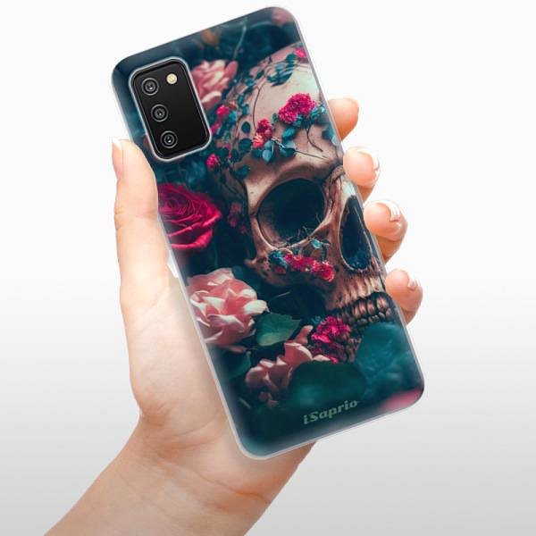 Kryt na mobil iSaprio Skull in Roses na Samsung Galaxy A03s ...