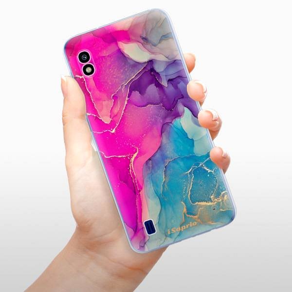 Kryt na mobil iSaprio Purple Ink na Samsung Galaxy A10 ...