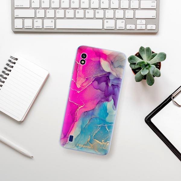 Kryt na mobil iSaprio Purple Ink na Samsung Galaxy A10 ...