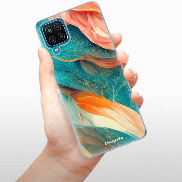 Kryt na mobil iSaprio Abstract Marble pre Samsung Galaxy A12 ...