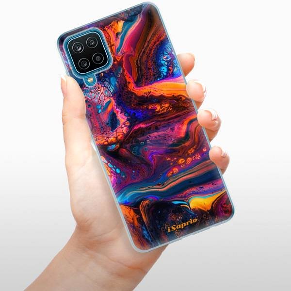 Kryt na mobil iSaprio Abstract Paint 02 na Samsung Galaxy A12 ...