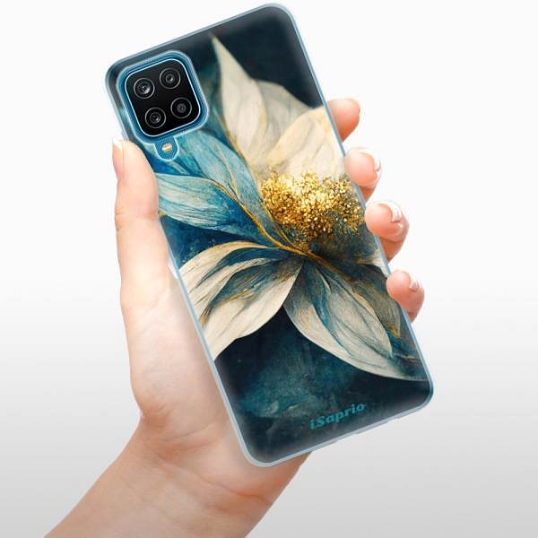 Kryt na mobil iSaprio Blue Petals na Samsung Galaxy A12 ...
