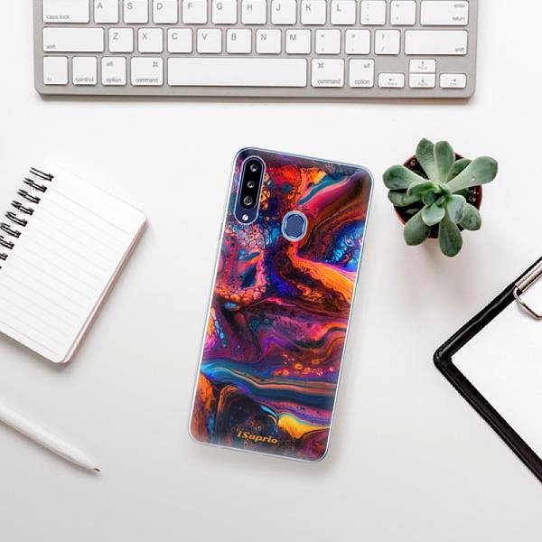 Kryt na mobil iSaprio Abstract Paint 02 pro Samsung Galaxy A20s ...
