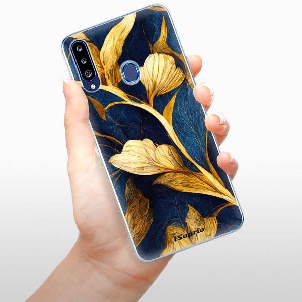 Kryt na mobil iSaprio Gold Leaves pre Samsung Galaxy A20s ...