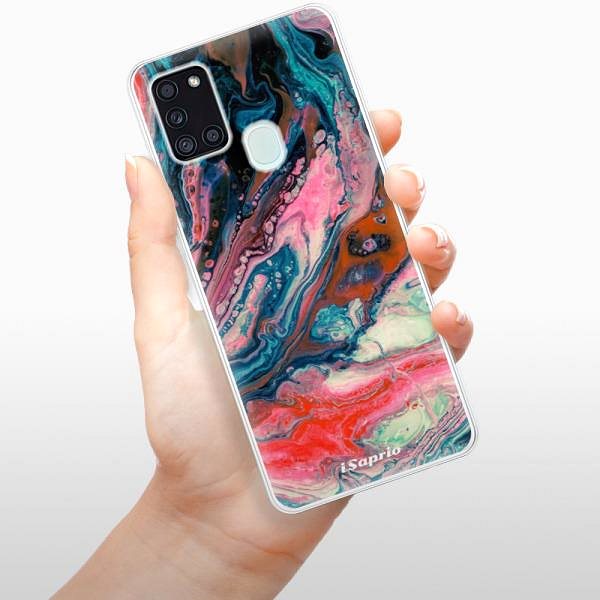 Kryt na mobil iSaprio Abstract Paint 01 na Samsung Galaxy A21s ...