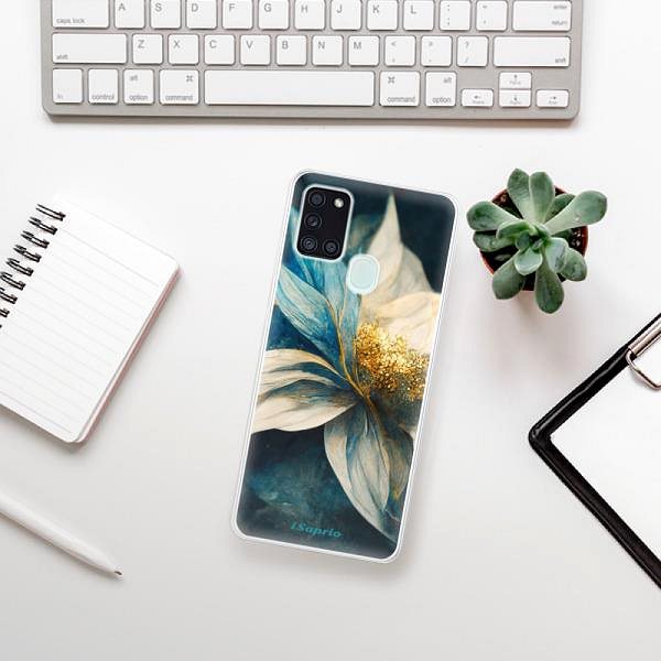 Kryt na mobil iSaprio Blue Petals pro Samsung Galaxy A21s ...