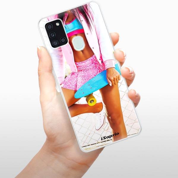 Kryt na mobil iSaprio Skate girl 01 na Samsung Galaxy A21s ...